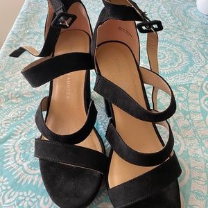 Black 5 inch heels